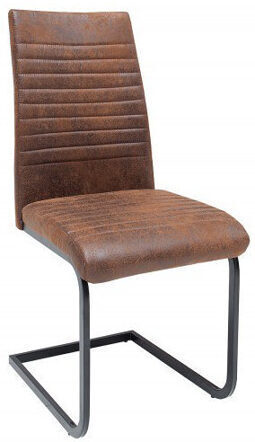 Freischwinger Stuhl „Aparto“ - Antik Braun