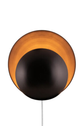 Wandlampe „Orbit“ Ø 30 cm - Schwarz