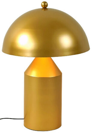 Grosse Design Tischlampe „Bobby“ Ø 35/ Höhe 52 cm, Gold