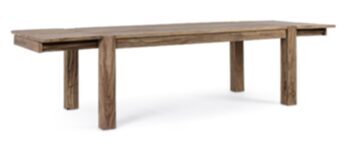 Rechteckiger Massivholz Esstisch „Salford“ 200 - 300 x 100 cm