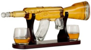 Hochwertiges „Gun Whisky“ Geschenkset