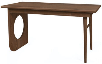 Schreibtisch Bau Desk Nussbaum 140 x 70 cm