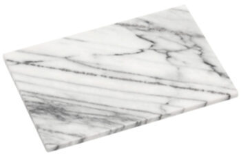 Grosses Schneide- und Servierbrett „White Marble“ 31 x 21 cm