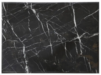 Grosses Schneide- und Servierbrett „Black Marble“ 31 x 21 cm