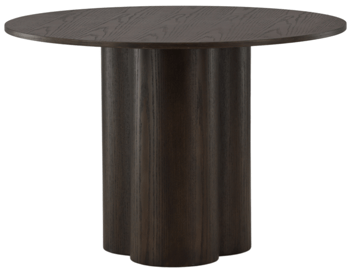Runder Tisch „Olivia“ Ø 110 cm - Mocca