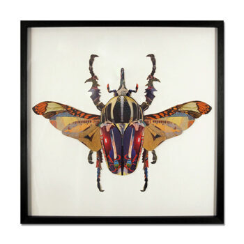 3D-Effekt Bild „Beetle“ 60x60 cm