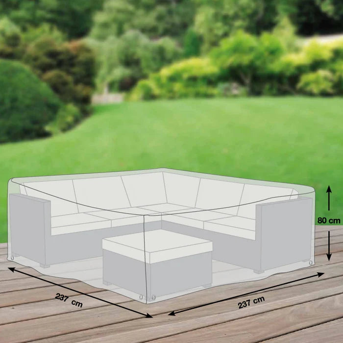 
Premium Schutzhülle „01“ für Garteneck-Lounge M, 237 x 237 cm