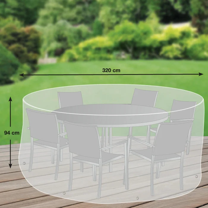 
Premium Schutzhülle „14“ für Sitzgruppe rund XL, Ø 320 x 94 cm