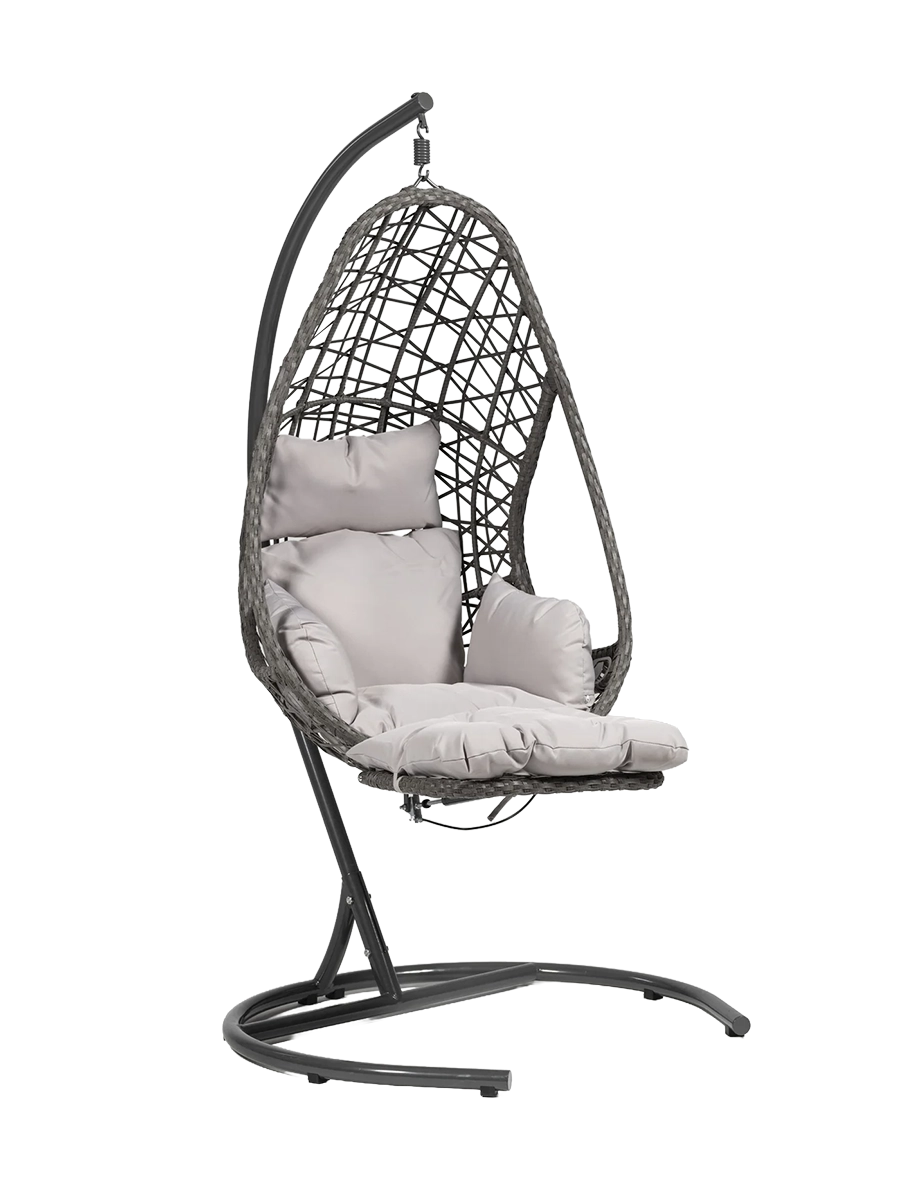 
Panier suspendu d'extérieur flexible « Fantastic » - Gris