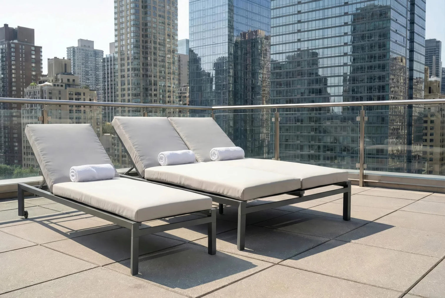 
High-quality Outdoor Double Garden Lounger "Carry"