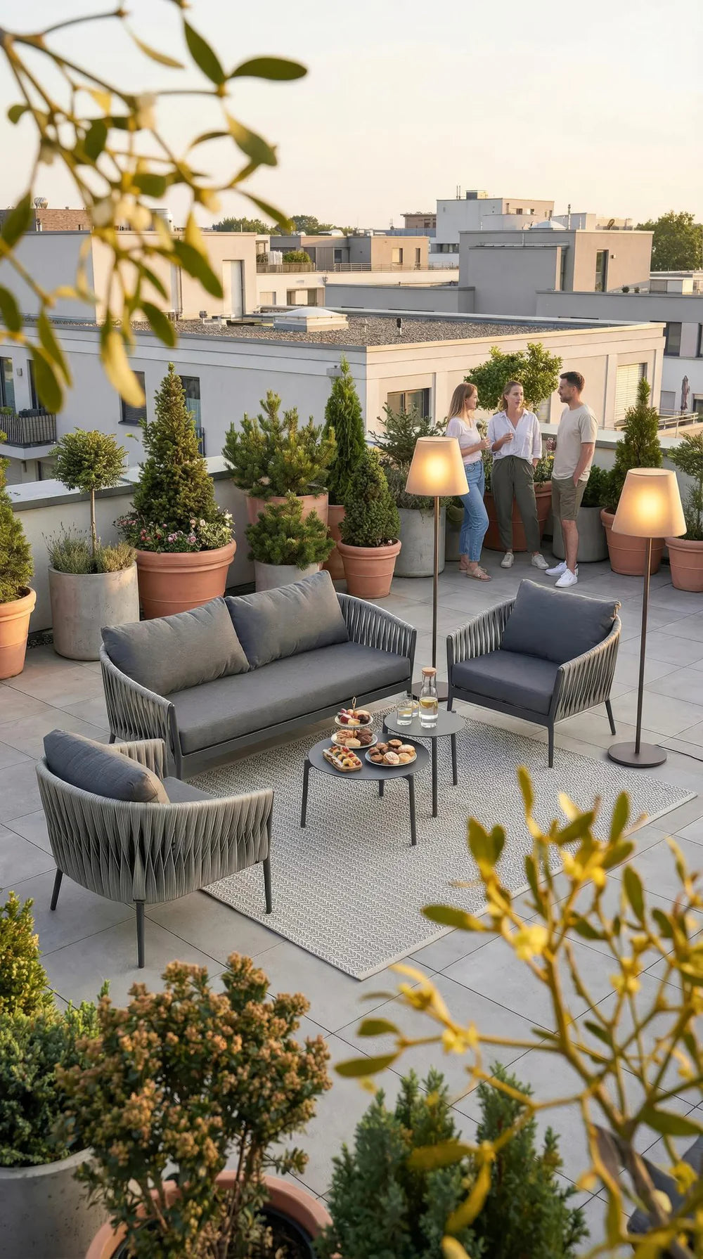 
Ensemble de jardin « Shadow » 5 pièces