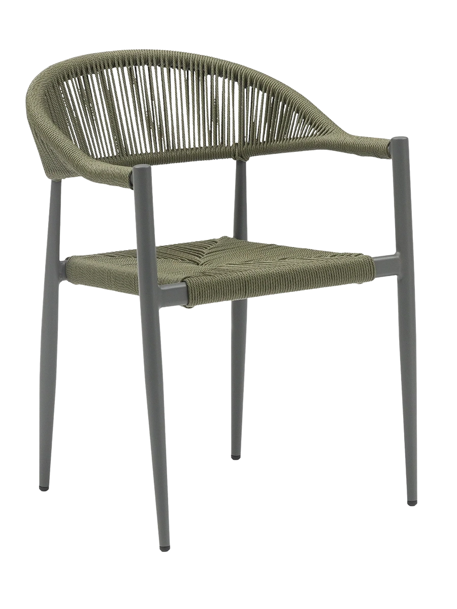 
High-quality garden armchair "Panama" - Green