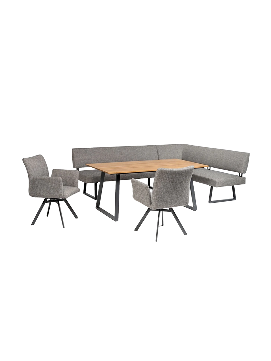 
Salon de jardin repas/détente premium « Ibiza » - Pièce d'angle gauche