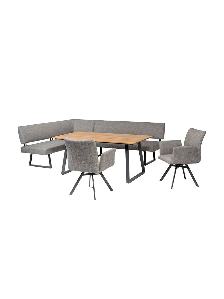 
Salon de jardin repas/détente premium « Ibiza » - Pièce d'angle droite