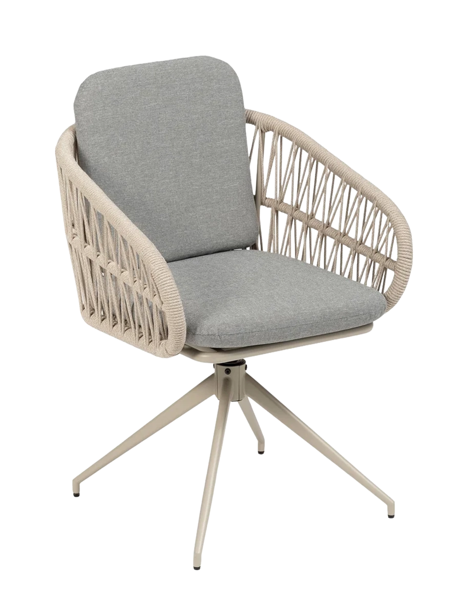 
High-quality, rotating garden chair "Sahara" - Sand