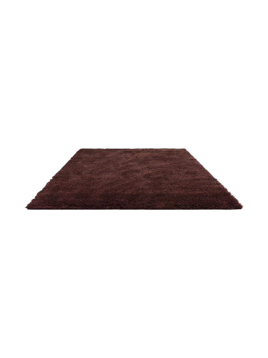 
Hochflor Designer Teppich „Shade High“ - aus 100% reiner Schurwolle - 170 x 240 cm / Dark Beige/Chocolate