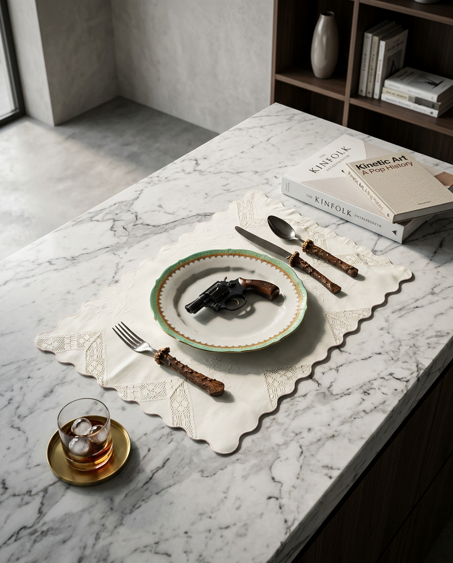
Set de table design « Toiletpaper Bon Appetit »