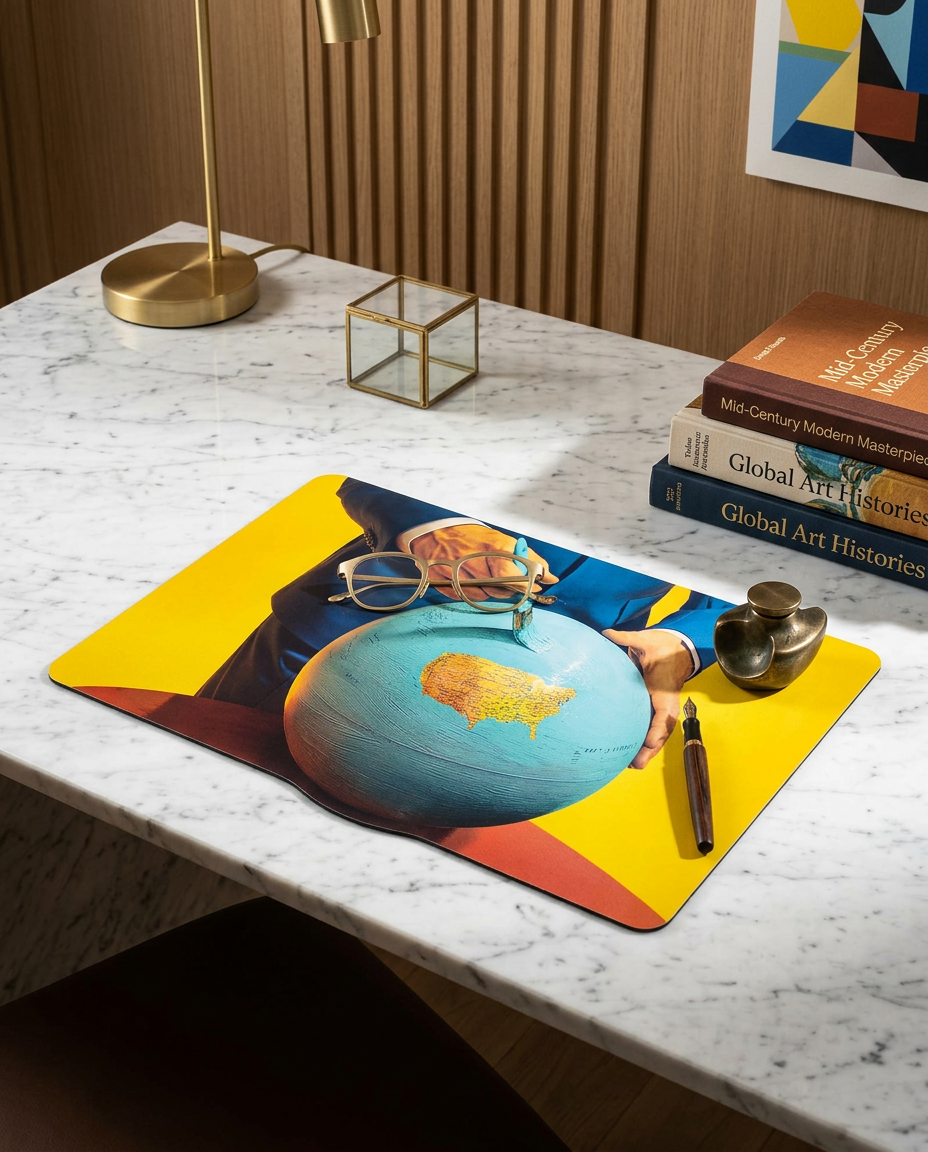 
Set de table design « Toiletpaper Globe »
