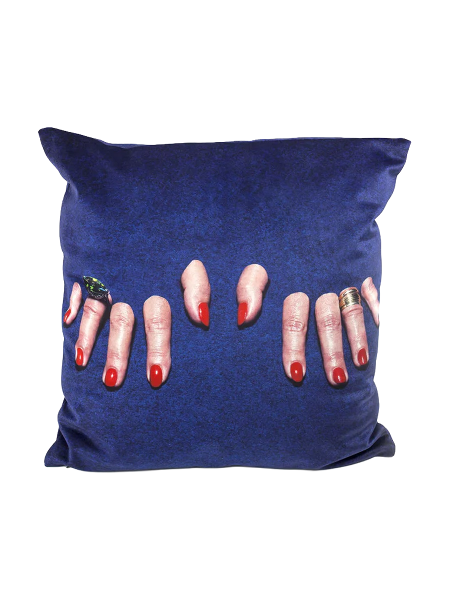 
"Toiletpaper Fingers" Designer Cushion