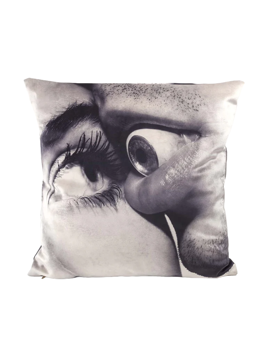 
Designer Cushion "Toiletpaper Eye & Mouth"