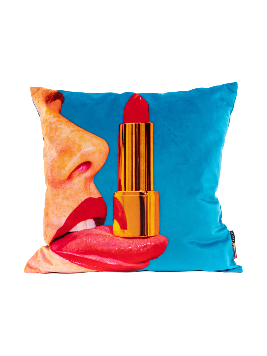 
Designer Pillow "Toiletpaper Tongue"