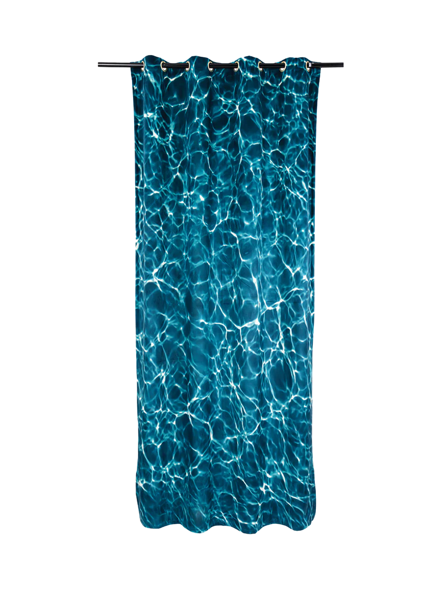 
Designer Shower Curtain "Toiletpaper Water"