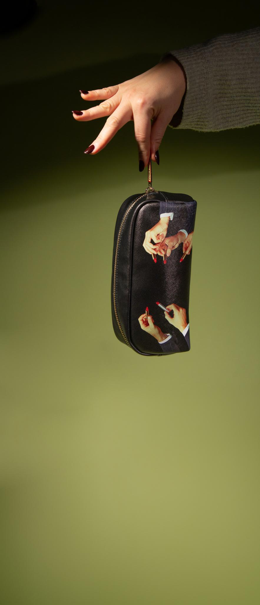 
Trousse de design « Toiletpaper Lipsticks Black »