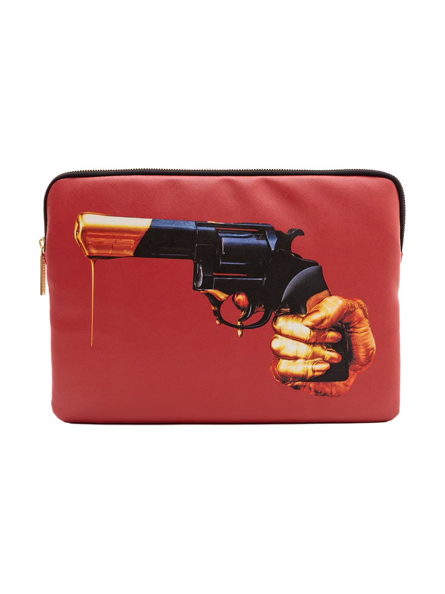 
Housse de protection pour ordinateur portable "Toiletpaper Revolver"