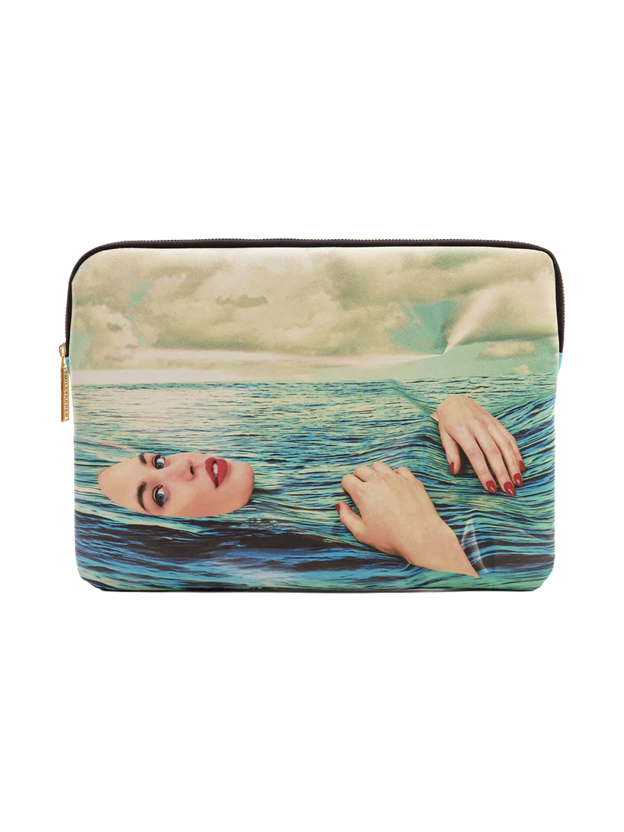 
Housse d'ordinateur portable design « Toiletpaper Seagirl »