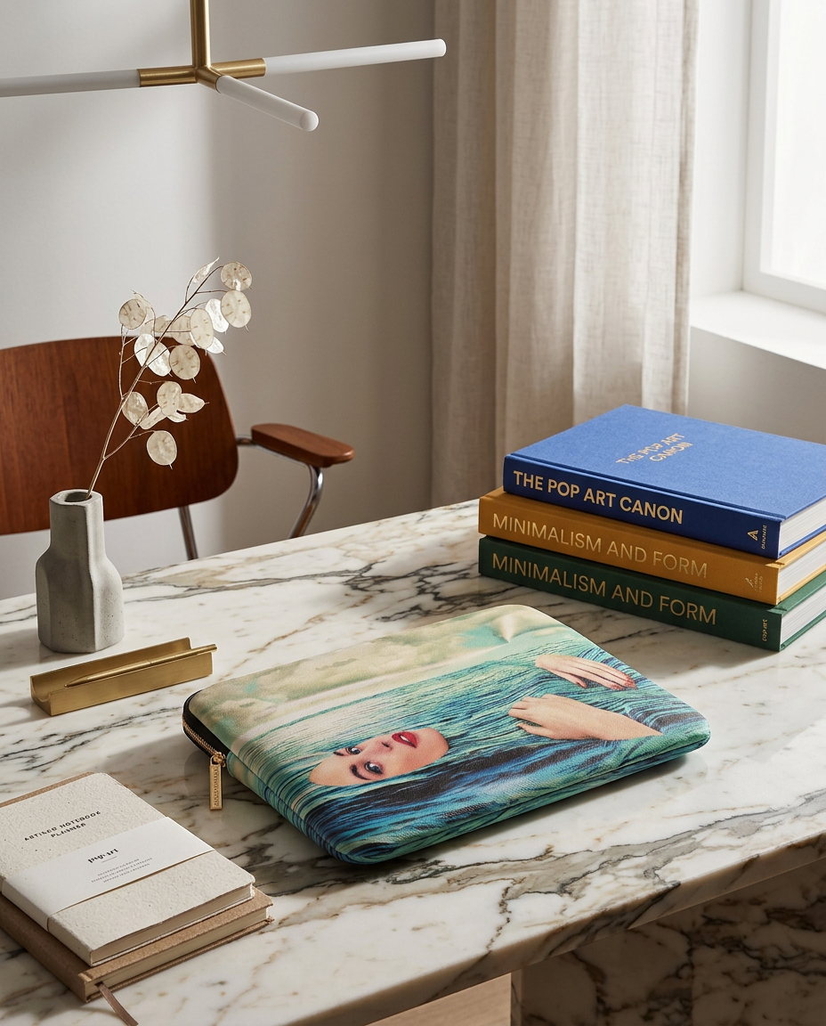 
Housse d'ordinateur portable design « Toiletpaper Seagirl »