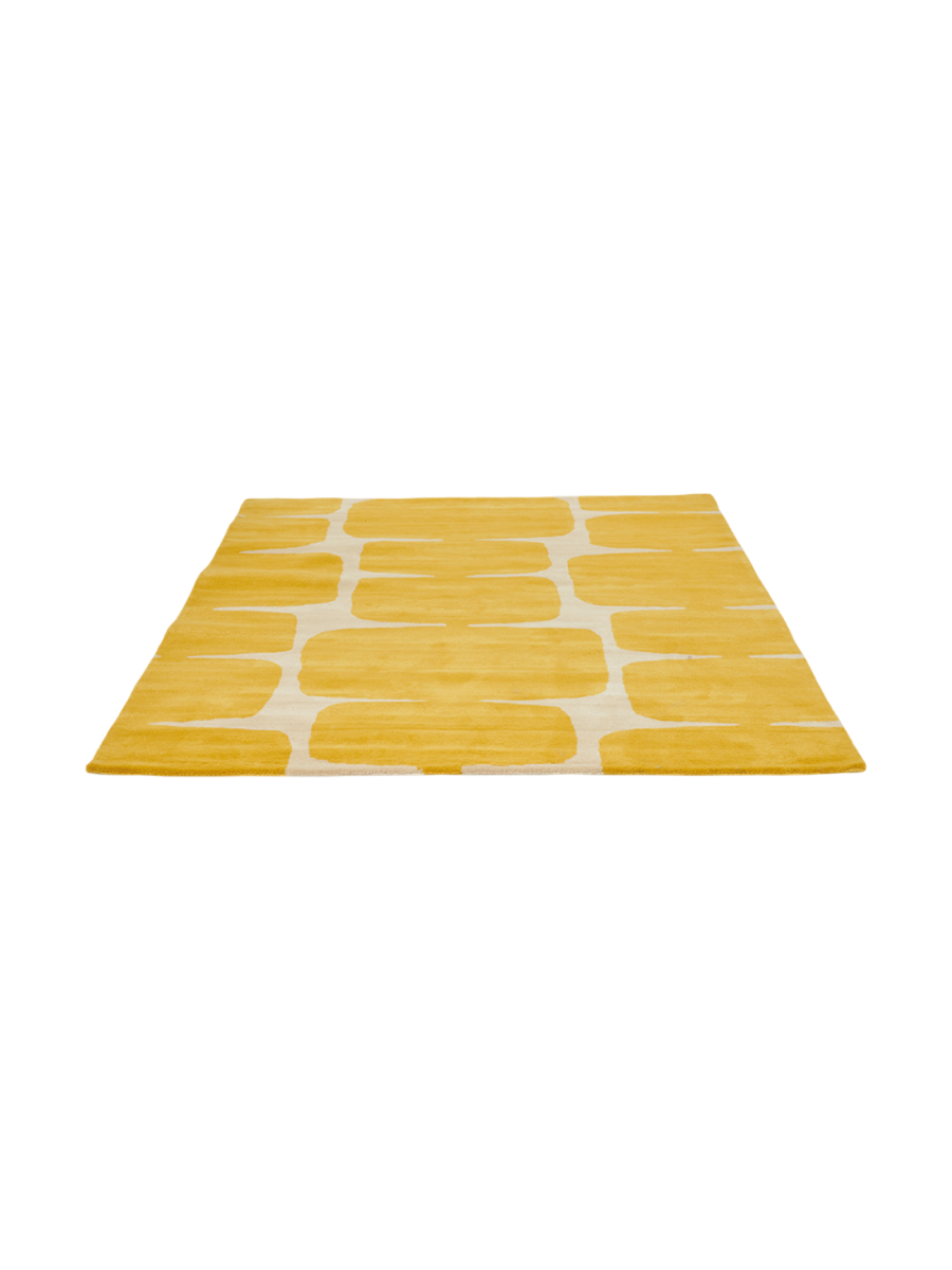 
Designer rug "Lohko Honey" - hand-tufted, made of 100% pure new wool - 120 x 180 cm