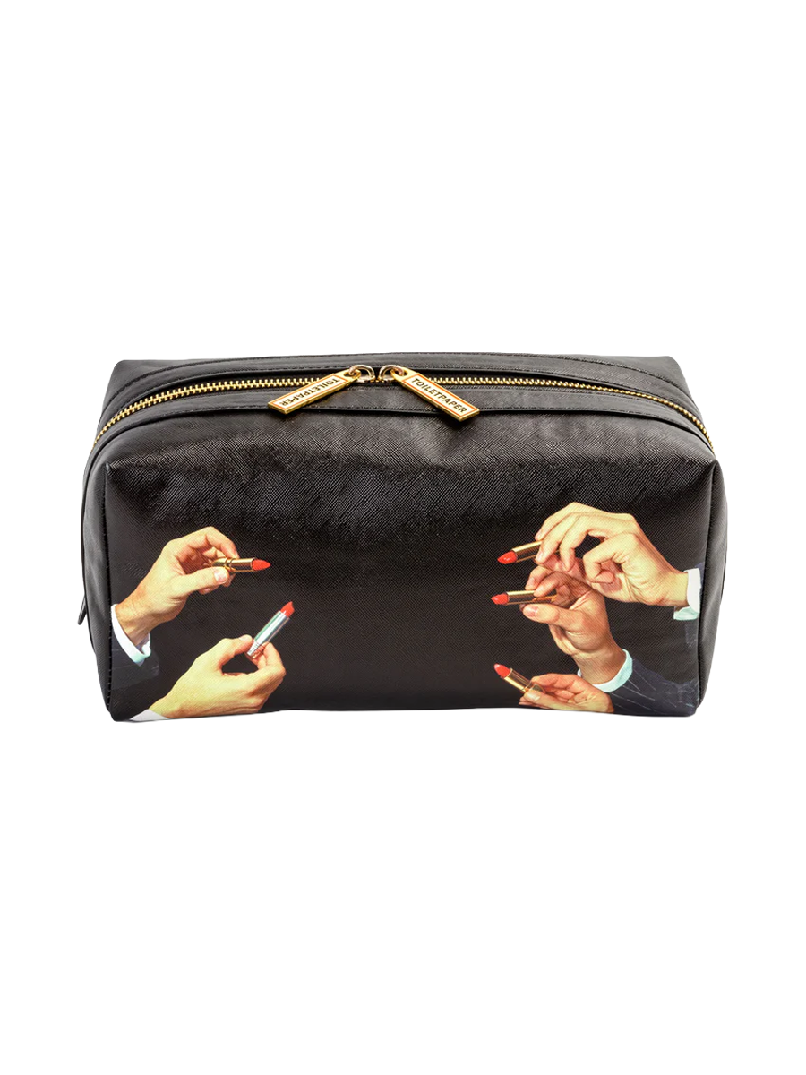 
Trousse de toilette design « Toiletpaper Lipstick »