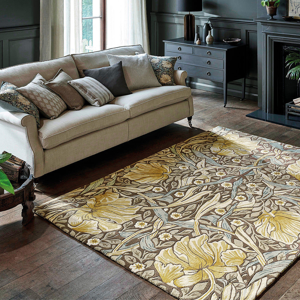 
Tapis design « Pimpernel » – tufté main, 100 % pure laine vierge - 140 x 200 cm / Massette