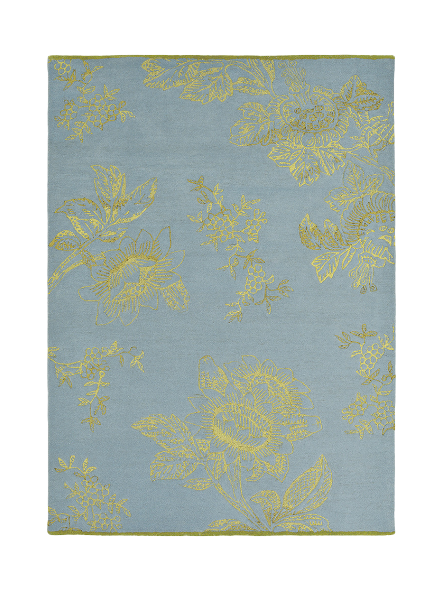 
Tapis en laine tufté main design « Arris », différentes tailles - 120 x 180 cm / Beige et or