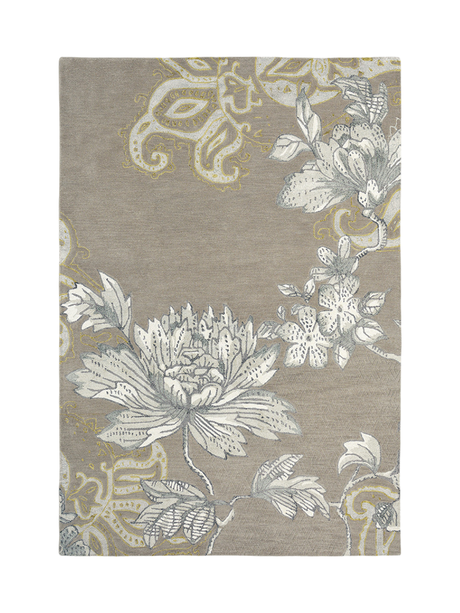 
Tapis en laine tufté à la main « Fabled Floral », diverses tailles - 120 x 180 cm / Gris/Beige