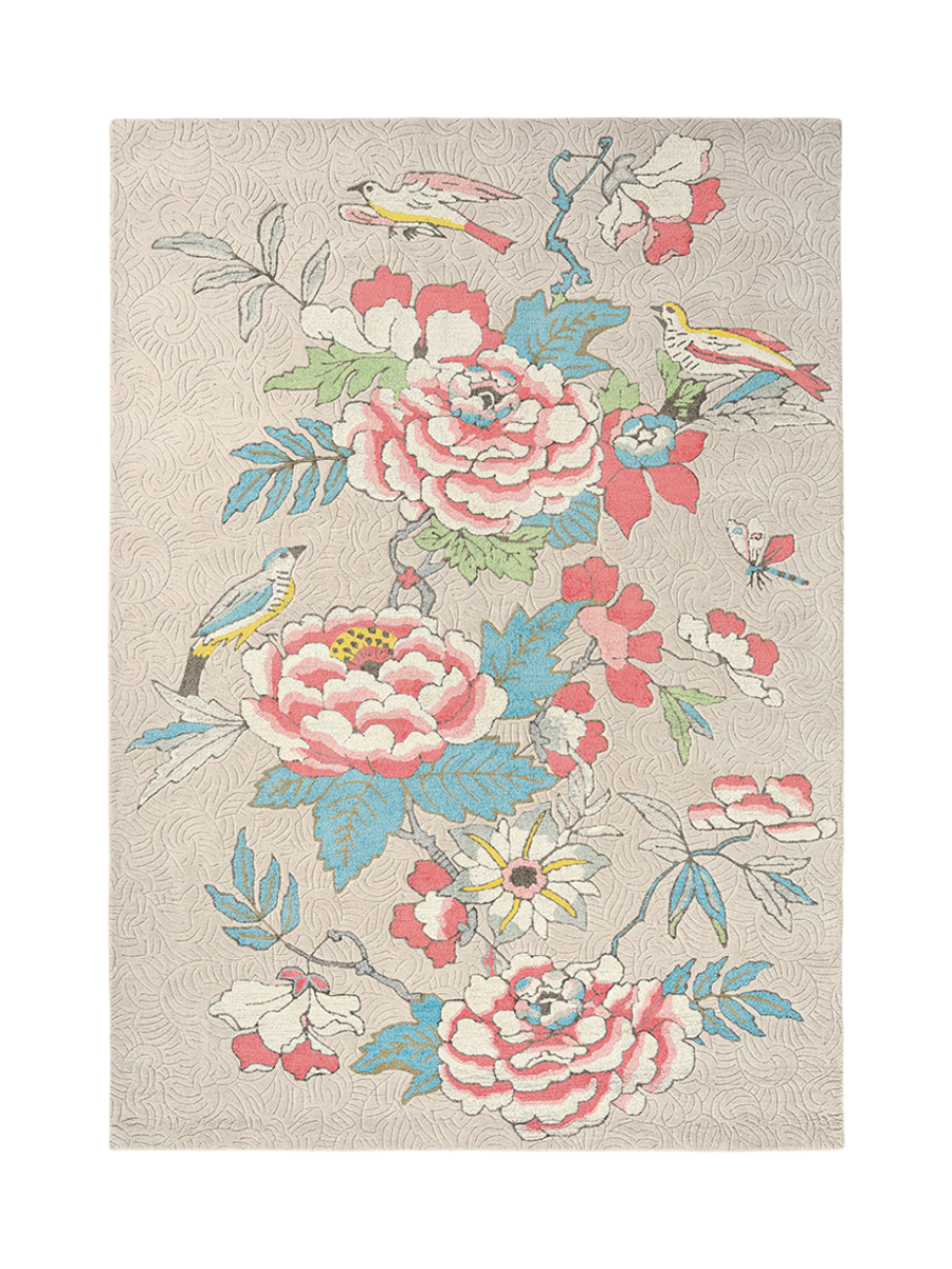 
Tapis design tufté main « Paeonia », différentes tailles - 120 x 180 cm
