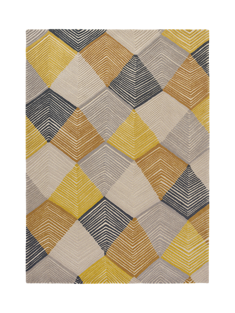 
"Rhythm" Designer Rug - Hand-tufted, 100% Pure New Wool - 140 x 200 cm