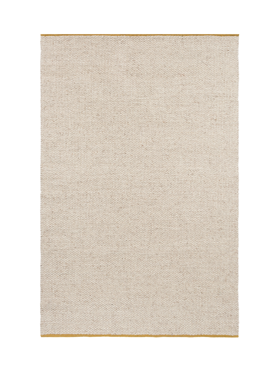 
Hand-Woven Designer Wool Rug "Matter Plan", various sizes - 140 x 200 cm / Beige