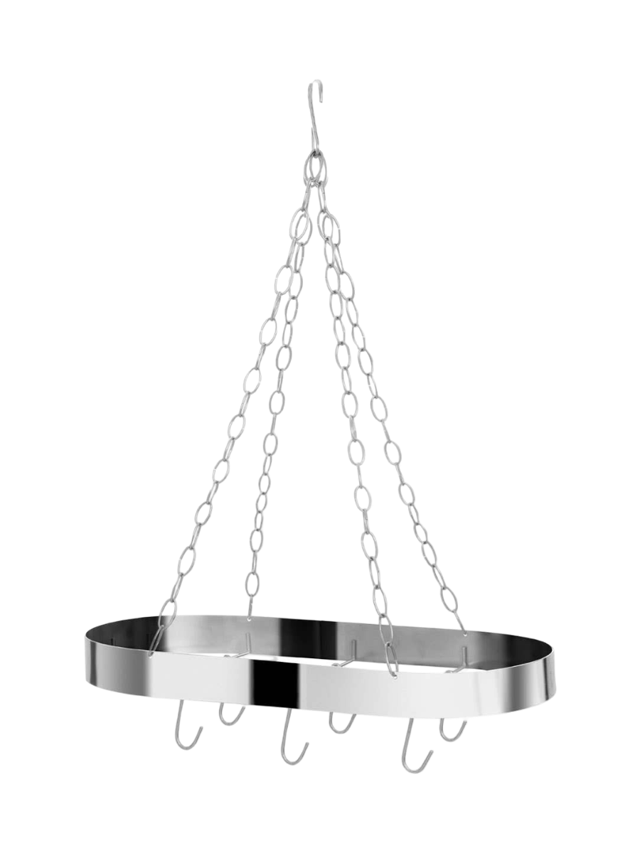 
Étagère suspendue « Oval » - Argent