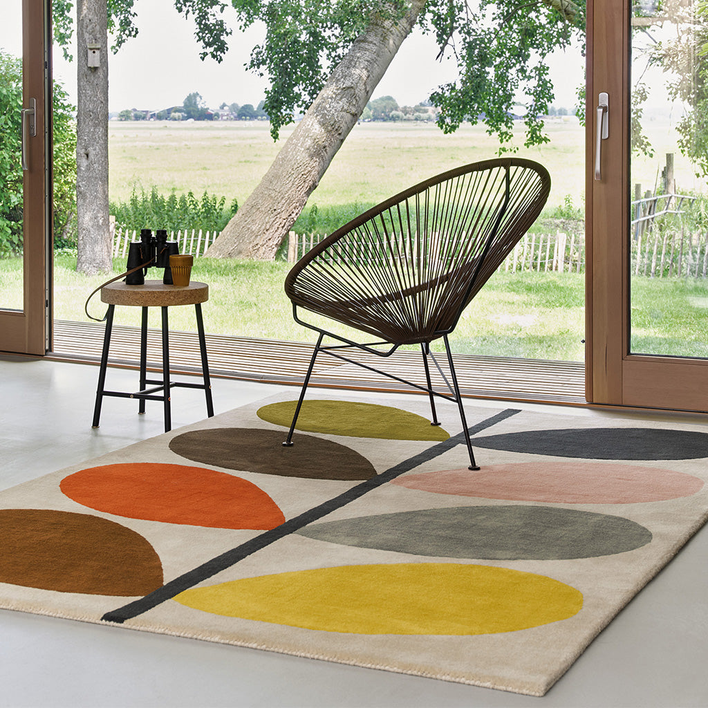 
Designer Teppich „Giant Multi Stem“ - handgetuftet, aus 100% reiner Schurwolle - 120 x 180 cm