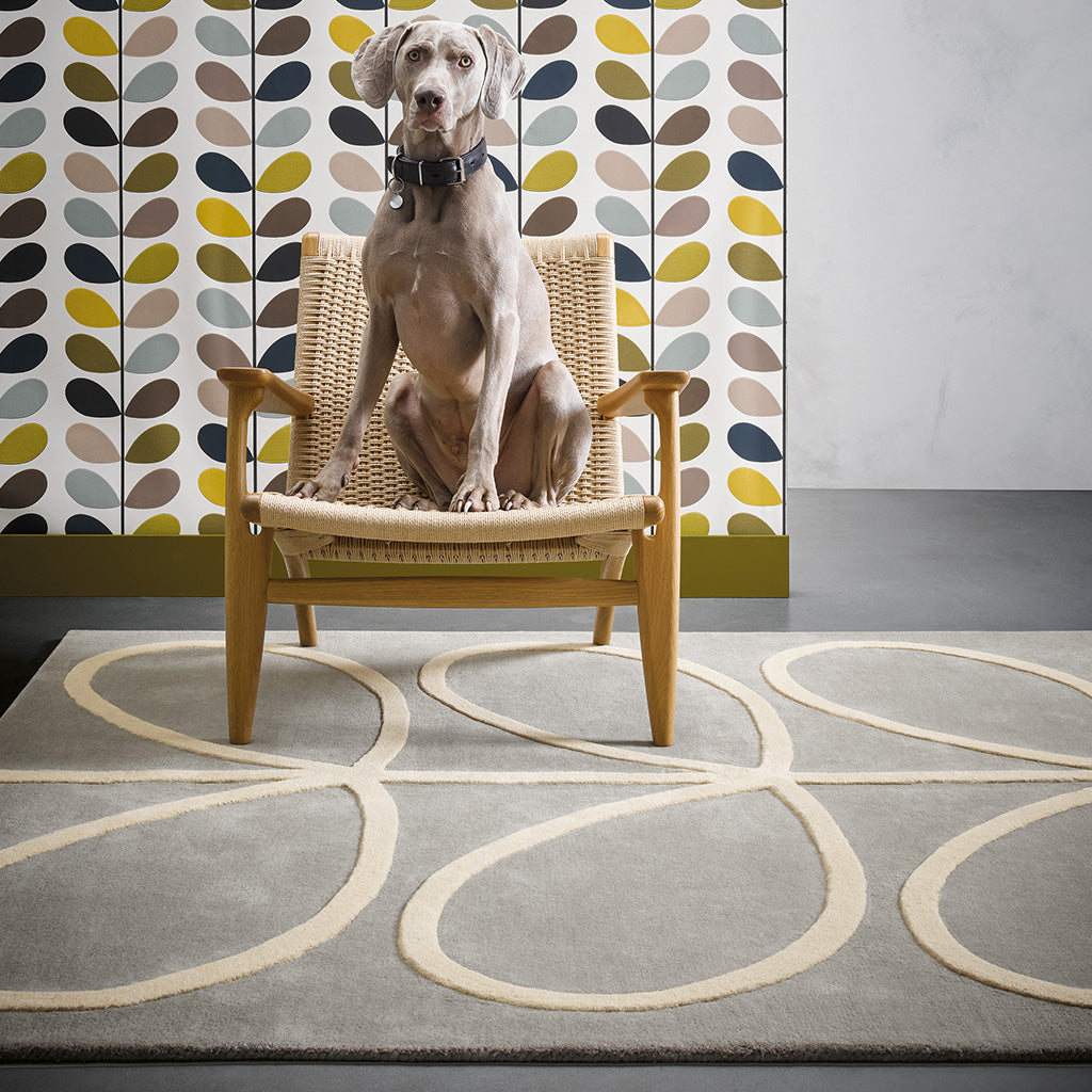 
Designer Wollteppich „Giant Linear“ - handgetuftet, verschiedene Grössen - 120 x 180 cm / Stem