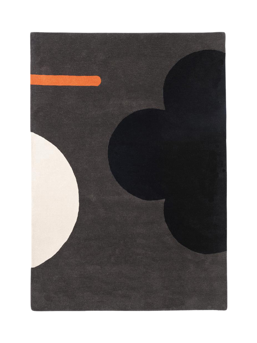 
Designer Teppich „Geo Flower“ - handgetuftet, aus 100% reiner Schurwolle - 120 x 180 cm