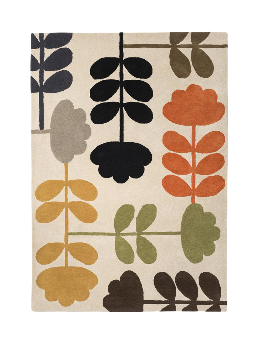 
Designer Teppich „Cut Stem Multi“ - handgetuftet, aus 100% reiner Schurwolle - 120 x 180 cm