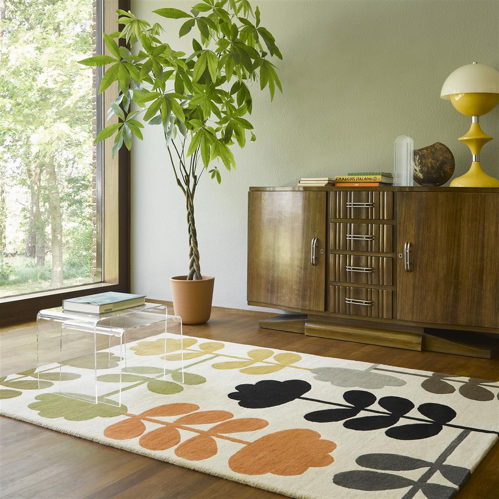
Designer Teppich „Cut Stem Multi“ - handgetuftet, aus 100% reiner Schurwolle - 120 x 180 cm