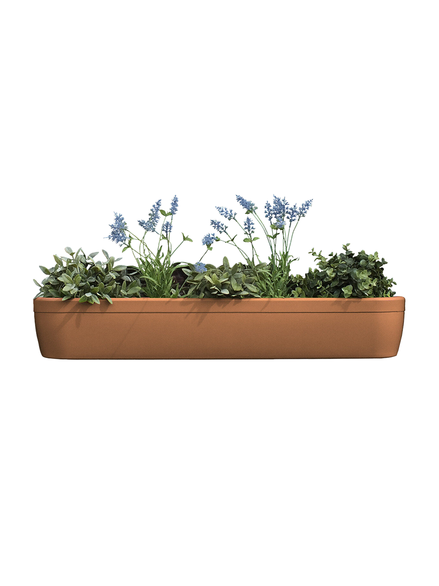
Jardinière Windowgreen 85 cm - Terracotta