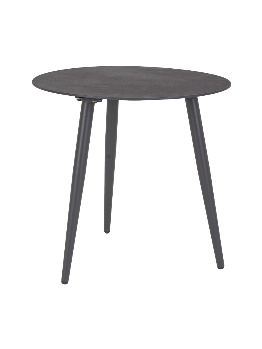 
High-Quality Outdoor Side Table "Ridley" Ø 50 x 48 cm - Anthracite