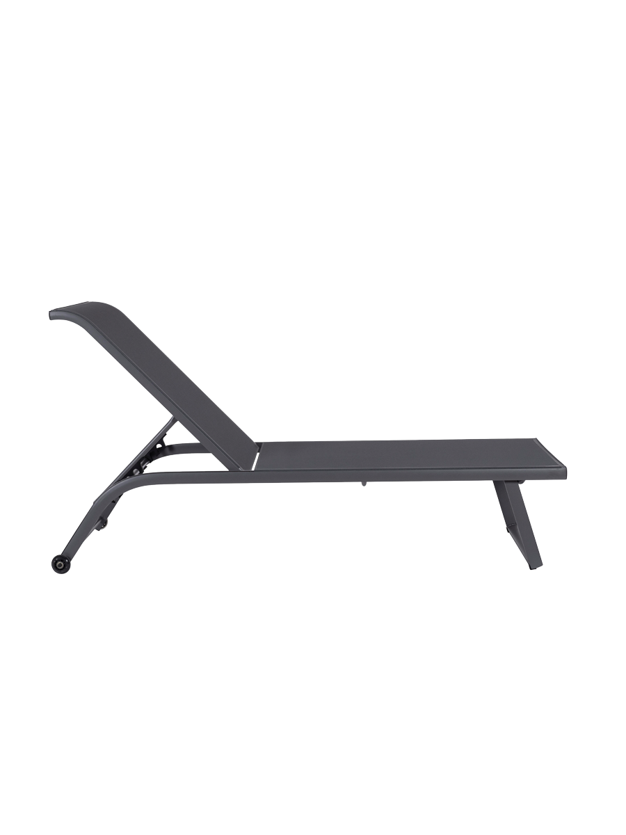 
Hochwertige Outdoor Gartenliege "Taylor" im 2er-Set - Schwarz