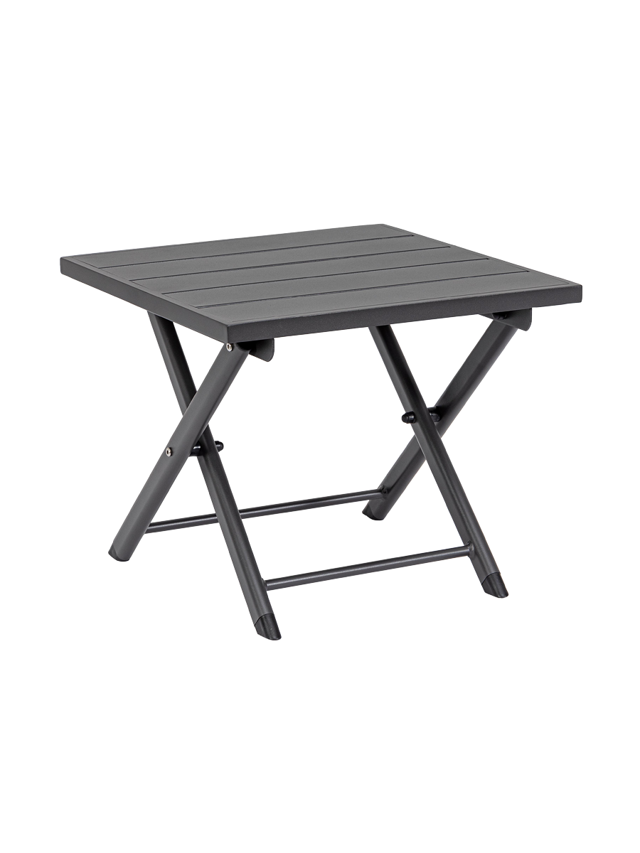 
Foldable Outdoor Side Table "Taylor" - Dark grey