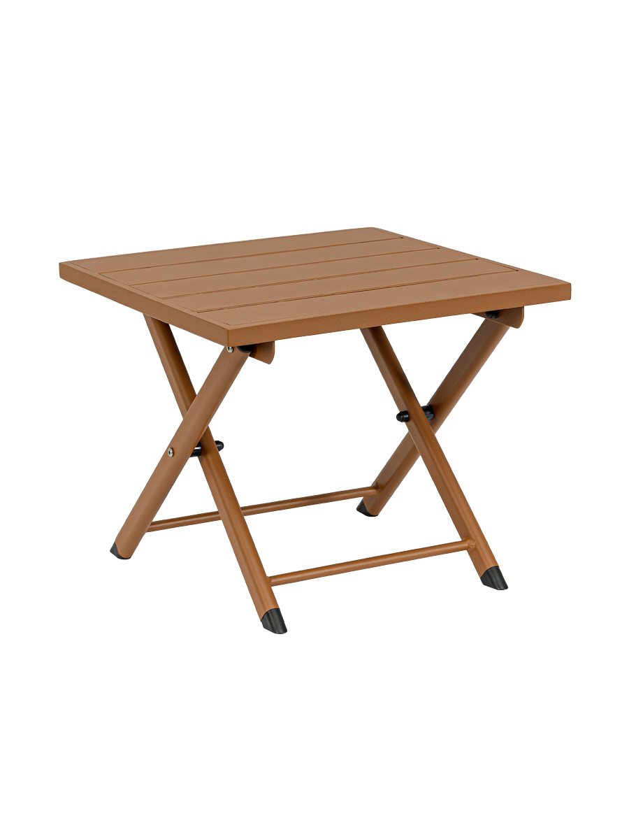 
Foldable Outdoor Side Table "Taylor" - Pecan