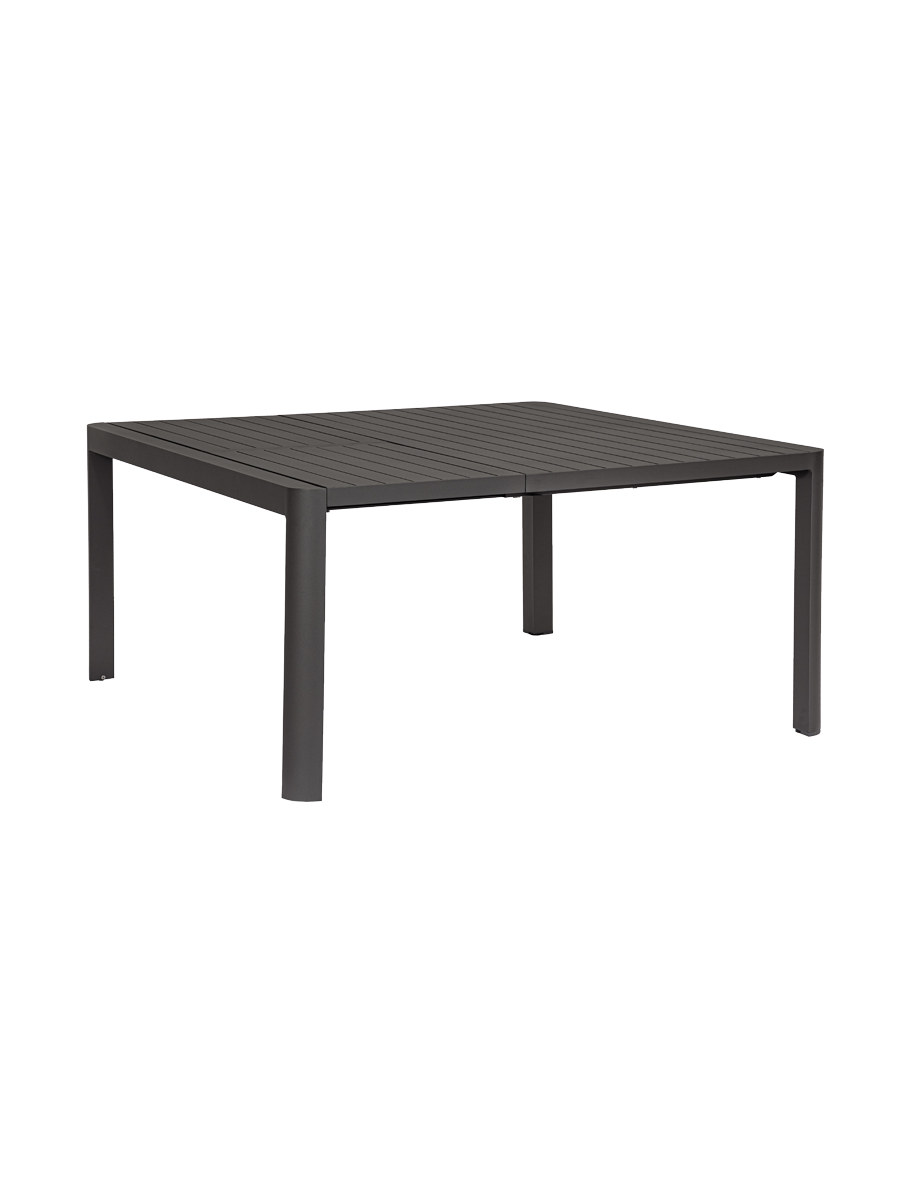 
Hochwertiger, ausziehbarer Gartentisch „Kiplin“, verschiedene Grössen - 97-149 x 149 cm / Anthrazit